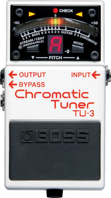Boss TU-3 Chromatic Tuner 2009 - Present - White image 1