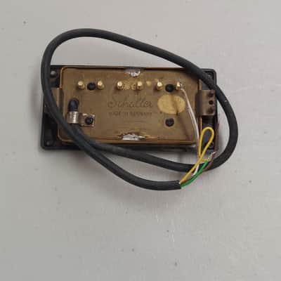 1990's Schaller Humbucker Neck Pickup with Ring - 7.7k image 2