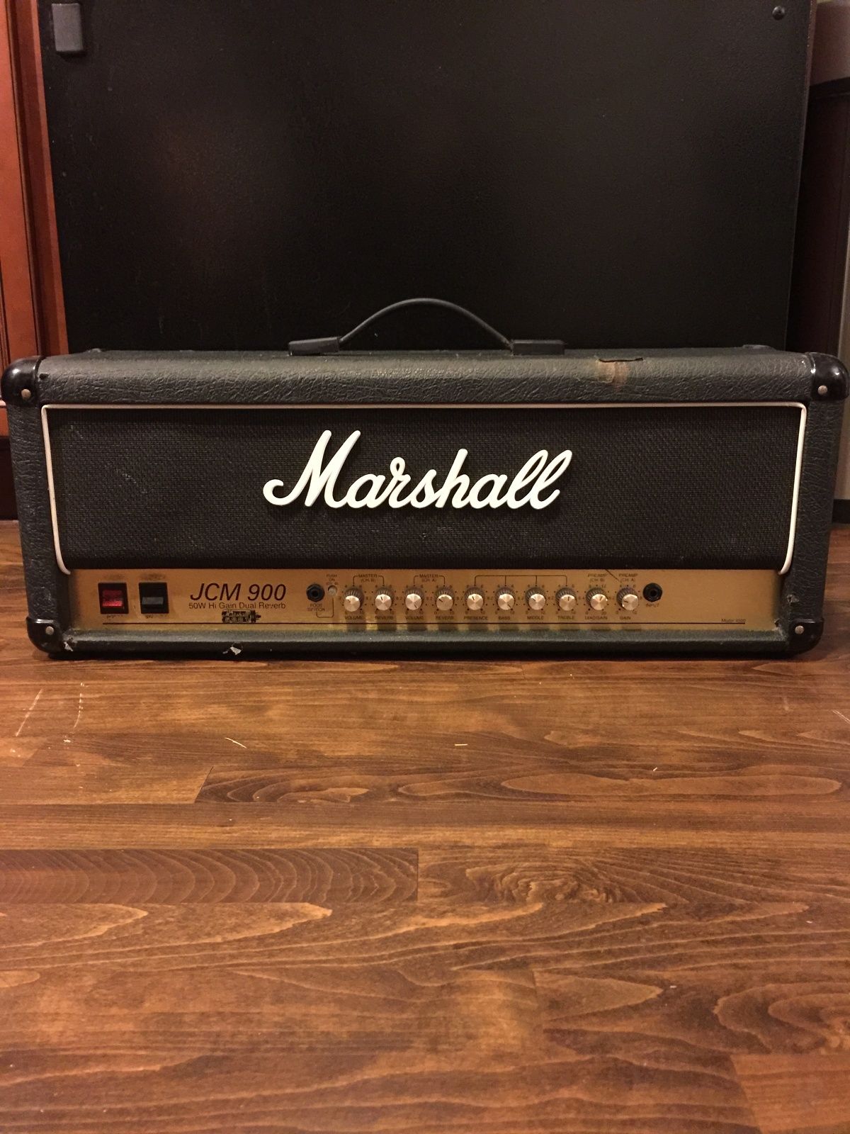 Marshall JCM 900 Model 4500 50-Watt Hi Gain Dual Reverb Head | Reverb