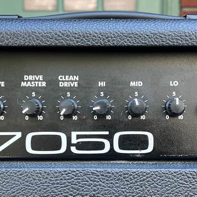 1998 TubeWorks 7050 Solid State Combo Guitar Amp *RARE* Designed by BK Butler)(LOUD, Built-in Distortion & Reverb, 2 Channels: Clean/Dirty image 6