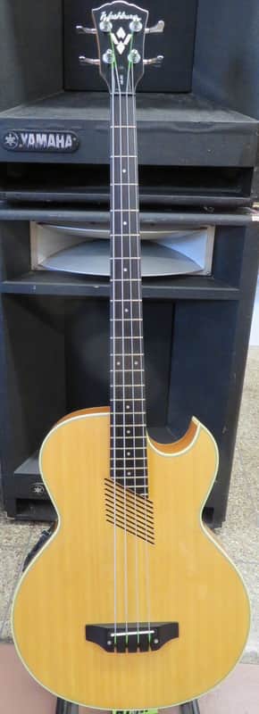 Washburn AB-20 1990s - Gloss Natural Wood With Washburn Case image 1