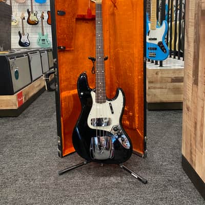 Fender Custom Shop Jazz Bass NOS Limited Edition 4-String Bass Guitar, Rosewood Fingerboard, Black image 13