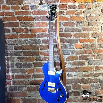 Gibson USA Blueshawk Electric Guitar w/ HSC *HEADSTOCK REPAIR* (1999 - Chicago Blue) image 19