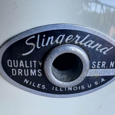 Vintage 1980s Slingerland Spirit-1000 Niles USA 16x16 Floor Tom Drum image 2