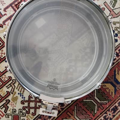 STUDIO SALE! Vintage Pearl Free Floating 14×6.5 Chrome Snare 1983 Japan image 4