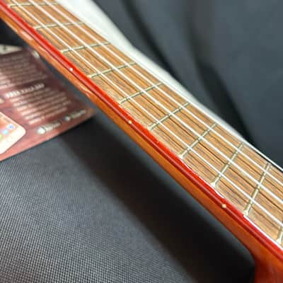 Kala Solid Cedar Top Acacia Tenor Ukulele New W/ Luna Lightweight Case KA-ATP-CTG image 8