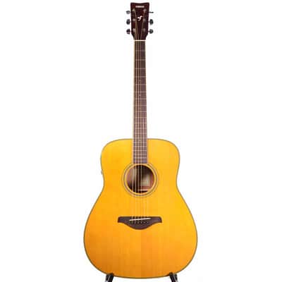 Yamaha FG-TA TransAcoustic Traditional Western - Vintage Tint image 2
