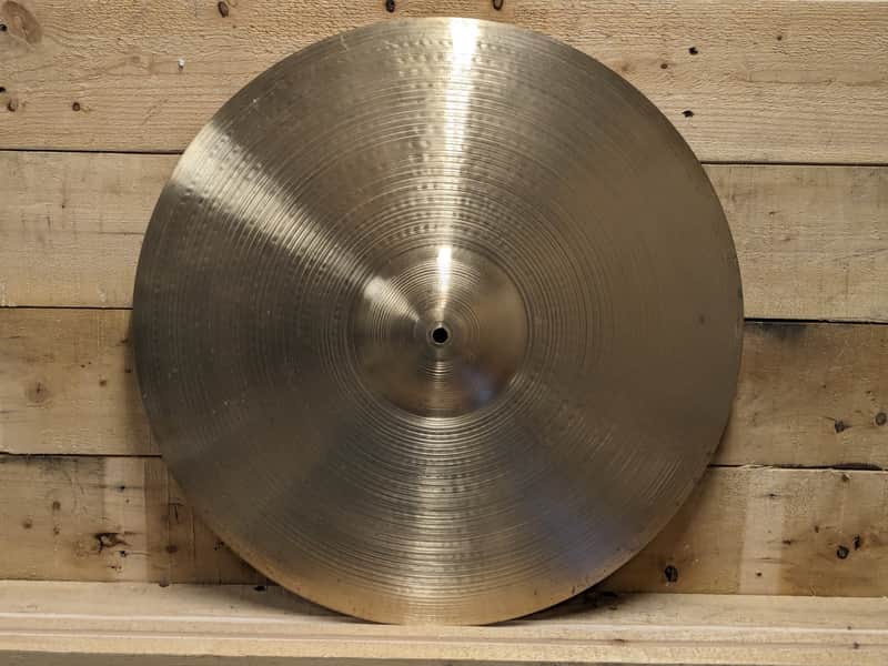 Zildjian 21" Hollow Logo 1970s Heavy Ride cymbal (Made in Canada) 1970 image 1