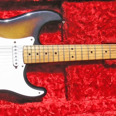 1956 Fender Stratocaster Strat 56 Sunburst X.A. image 2