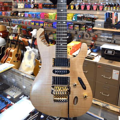 Ibanez Egen 8 Herman Li Signature Platinum Blonde image 4