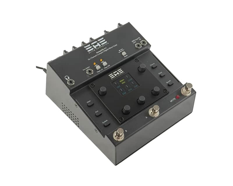 Elite Acoustics EAE StompMix 6-2 Open Box - Six Chan Digital Pedalboard Mixer image 1