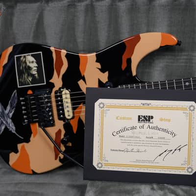 ESP Signature Series George Lynch Desert Eagle Black with Desert Eagle Graphic 2024 w/OHSC image 11