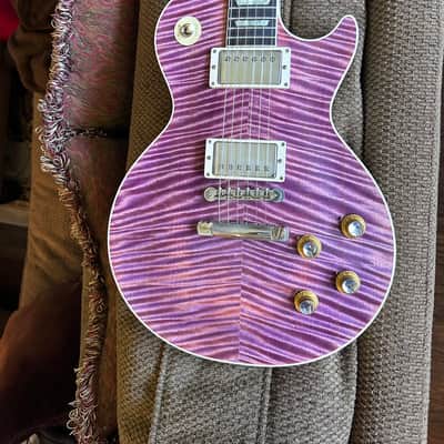 Gibson Custom Shop Standard Historic '60 Les Paul Standard Reissue 2023 - Purple Denim Gloss image 4