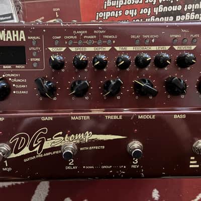 Yamaha DG Stomp - Multi Effect/Preamp/amp simulator w/midi and presets image 2