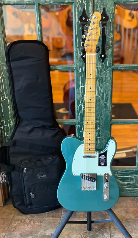 Fender American Professional Classic Telecaster 2025 - Present - Faded Sherwood Green Metallic image 1