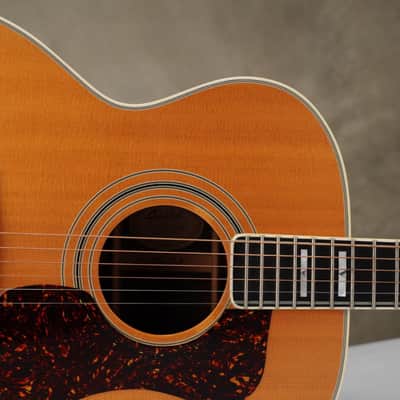 Guild JF 55 Jumbo Acoustic Electric Guitar w/ Case & Fishman Pickup #58312 image 7