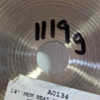 Zildjian 14" A Series New Beat Hi-Hat Cymbals (Pair) 1982 - 2012 - Traditional image 20