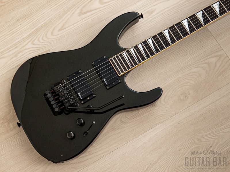 1990s Grover Jackson Soloist Custom HH Metallic Black, Japan image 1