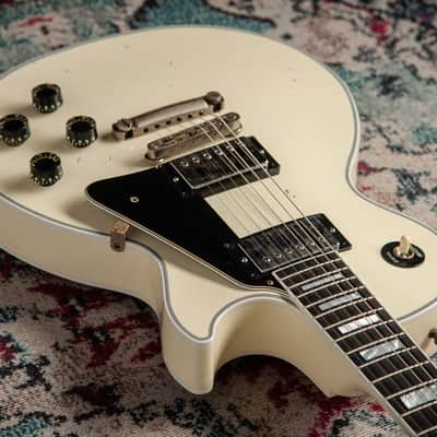 Immagine Gibson Les Paul Custom Murphy Lab Heavy Aged Classic White - 10