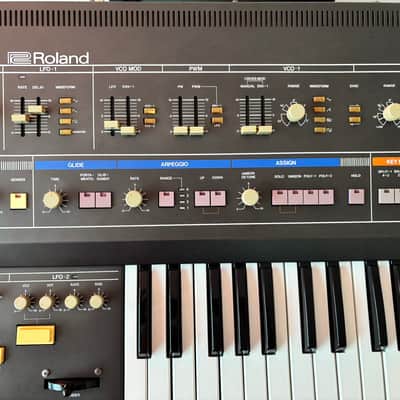 Roland Jupiter 6 61-Key Synthesizer 1983 - 1985 - Black image 3