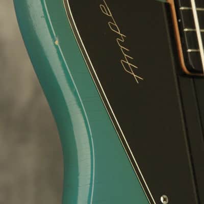 RARE 1960's Ampeg SSB-1 short scale Bass original TURQUOISE!!! image 10