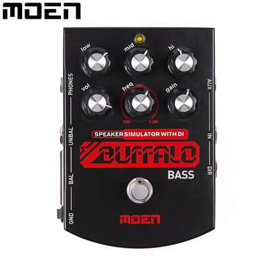 MOEN BS-BA 2 Buffalo BASS Guitar DI with Headphones Out + Parametric EQ image 5