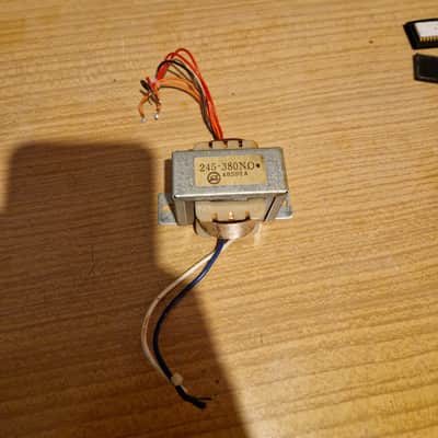 Roland Juno 106  Power Transformer 100/110v Japan modell image 2