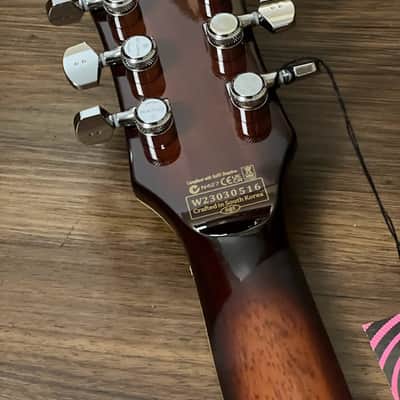 Schecter  Solo-II Supreme CEB in Cat's Eye Black Burst image 5