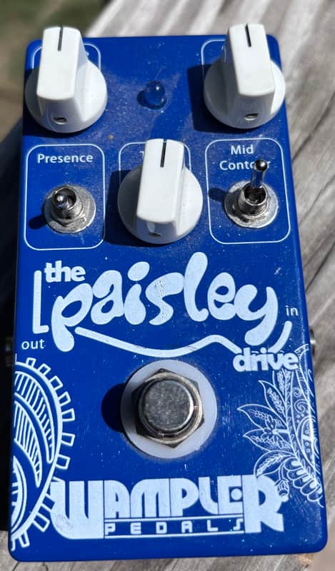 Wampler Paisley Drive 2010s - Blue image 1
