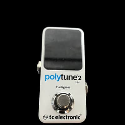 TC Electronic PolyTune 2 Mini Tuning Pedal 2010s - White X14361 image 1