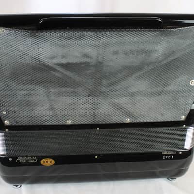 8182 - Black Stradavox Tone Chamber Piano Accordion LMMH 41 120 image 6