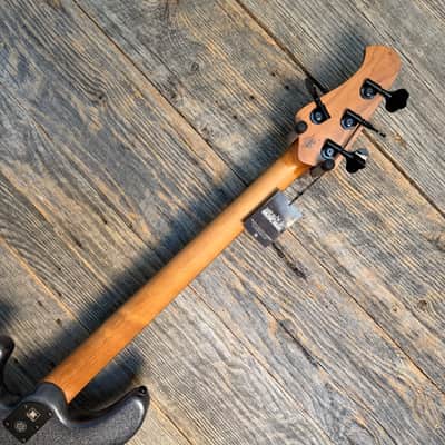 Ernie Ball Music Man Dark Ray 4 Bass Guitar - Starry Night image 7