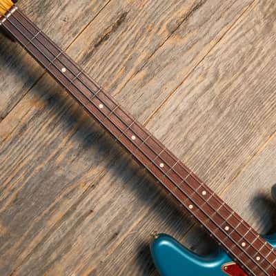 Used Fender 2023 Custom Shop 1964 Jazz Bass Relic - Ocean Turquoise w/OHSC image 7
