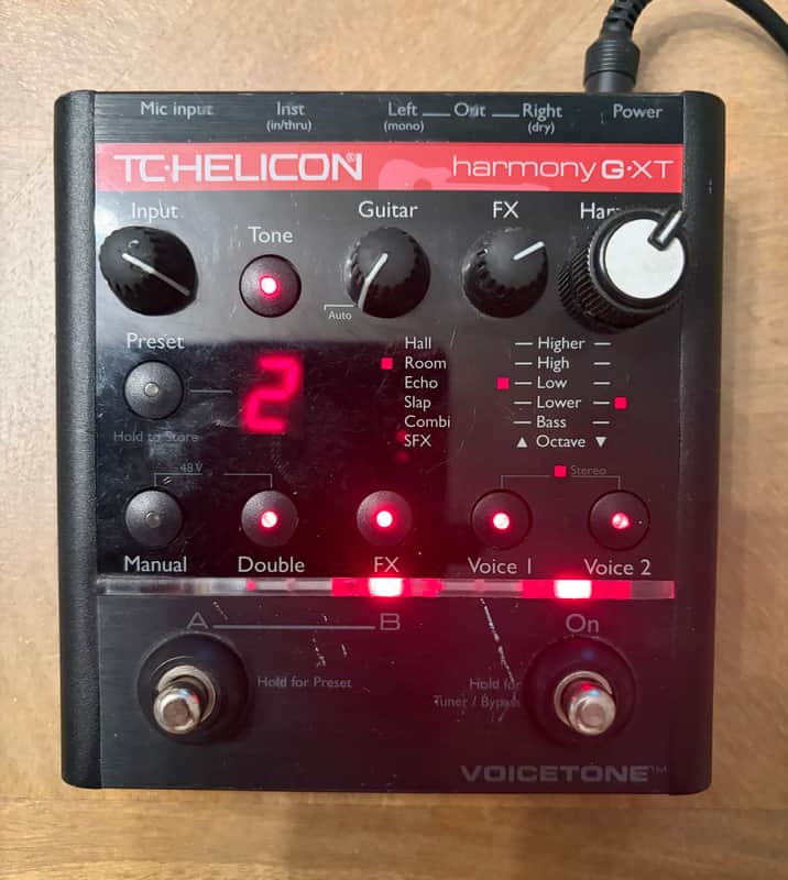 TC Helicon VoiceTone Harmony-G XT | Reverb