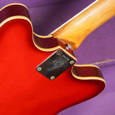 1967 Fender Coronado II Hollowbody Electric Guitar (VIDEO! Fresh Work, Ready) image 17