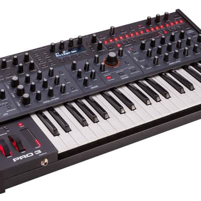Sequential Pro 3 37-Key 3-Voice Monophonic / Paraphonic Synthesizer 2020 - Present - Black image 3