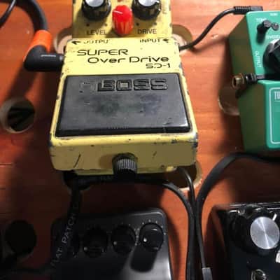 Boss SD-1 Super OverDrive (Silver Label) 1997 - Present - Yellow image 3