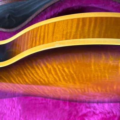1990 Gibson ES-347 Flamed Maple Body Tobacco Burst with Original Case image 8