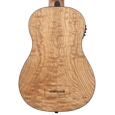 Kala Quilted Ash Acoustic-Electric Fretted U-BASS Ukulele image 2