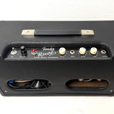 Fender 6G15 Reverb Unit Clean w/ Original Footswitch and Cover 1966 image 9
