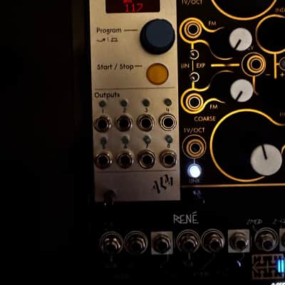 ALM/Busy Circuits ALM017 Pamela's NEW Workout Master Clock & Modulator Eurorack Synth Module 2017 - Present - Silver image 1