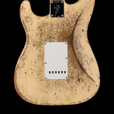 Fender Custom Shop Yngwie Malmsteen Signature Stratocaster Heavy Relic - Vintage White #40437 image 2