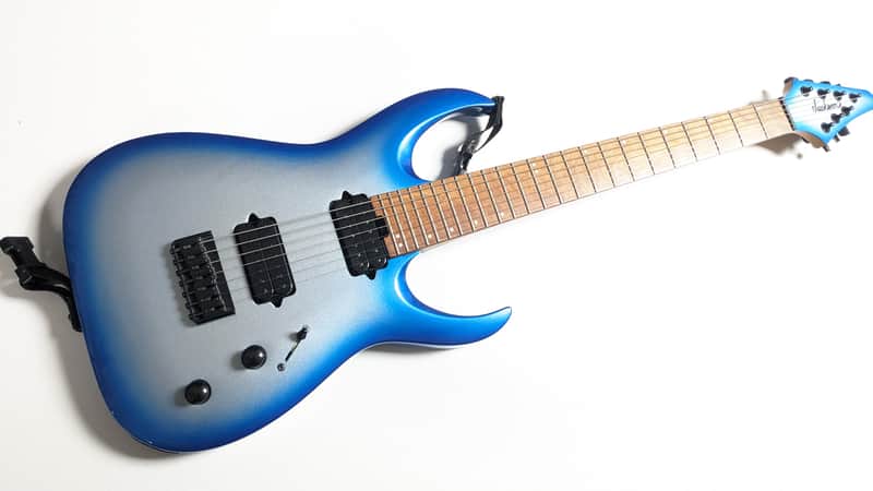 Jackson Pro Series Misha Mansoor Signature Juggernaut HT7 2018 - Blue Sky Burst image 1