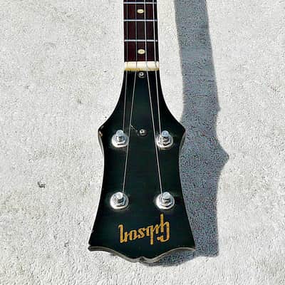 Vintage ​1963 G​ibson TB 100 4 String ​Tenor Banjo ​With ​Non-Original Banjo Gigbag - PV Music String Shop Inspected. Detailed, Setup with New Strings and Tested - Excellent Playing / Sounding / Looking Condition image 15