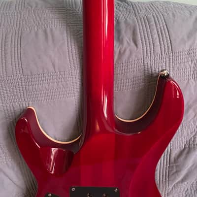 ESP LTD MH-327 2021 - See Thru Red 27 fret image 3