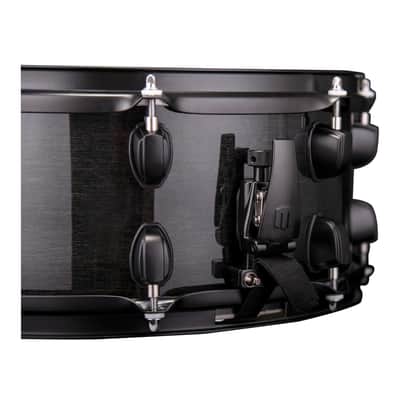 Mapex Drums MPX 14 x 5.5-inches Maple/Poplar Hybrid Shell Snare Drum (Transparent Midnight Black) image 4