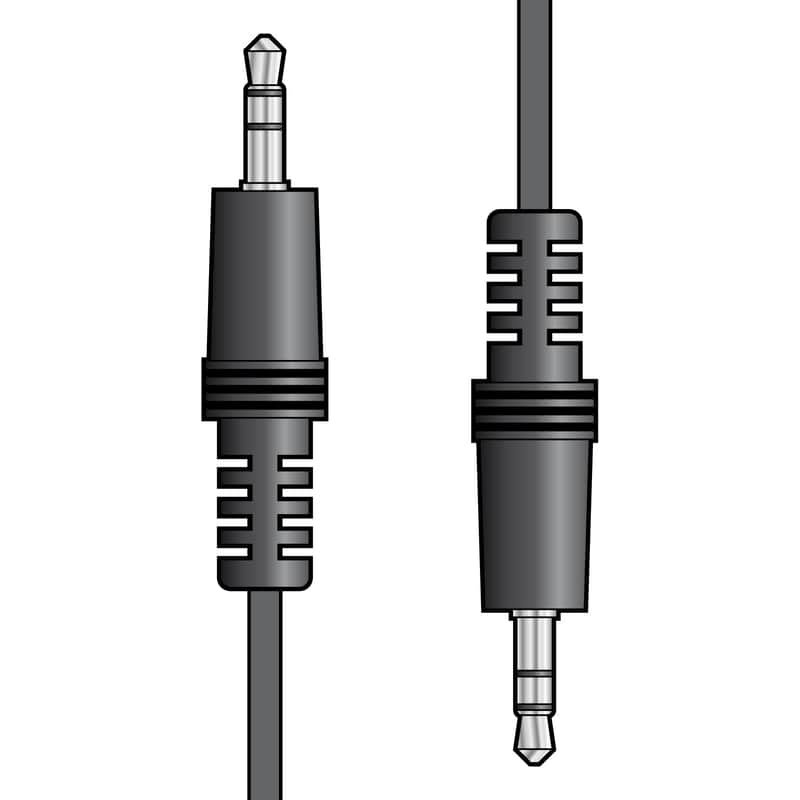 Avlink 3.5mm stereo plug to 3.5mm stereo plug lead 1.2m image 1