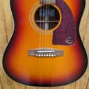 Epiphone Masterbilt Texan Acoustic-Electric Guitar Faded Cherry Aged Gloss
