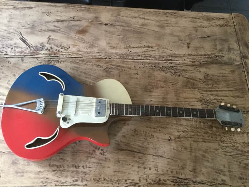 Wandre davoli guitar teenager model 1959 image 1
