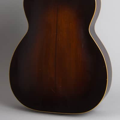 Bacon & Day  Ne Plus Ultra Troubadour Model 2M Arch Top Acoustic Guitar (1934), ser. #33939, original black hard shell case. image 4